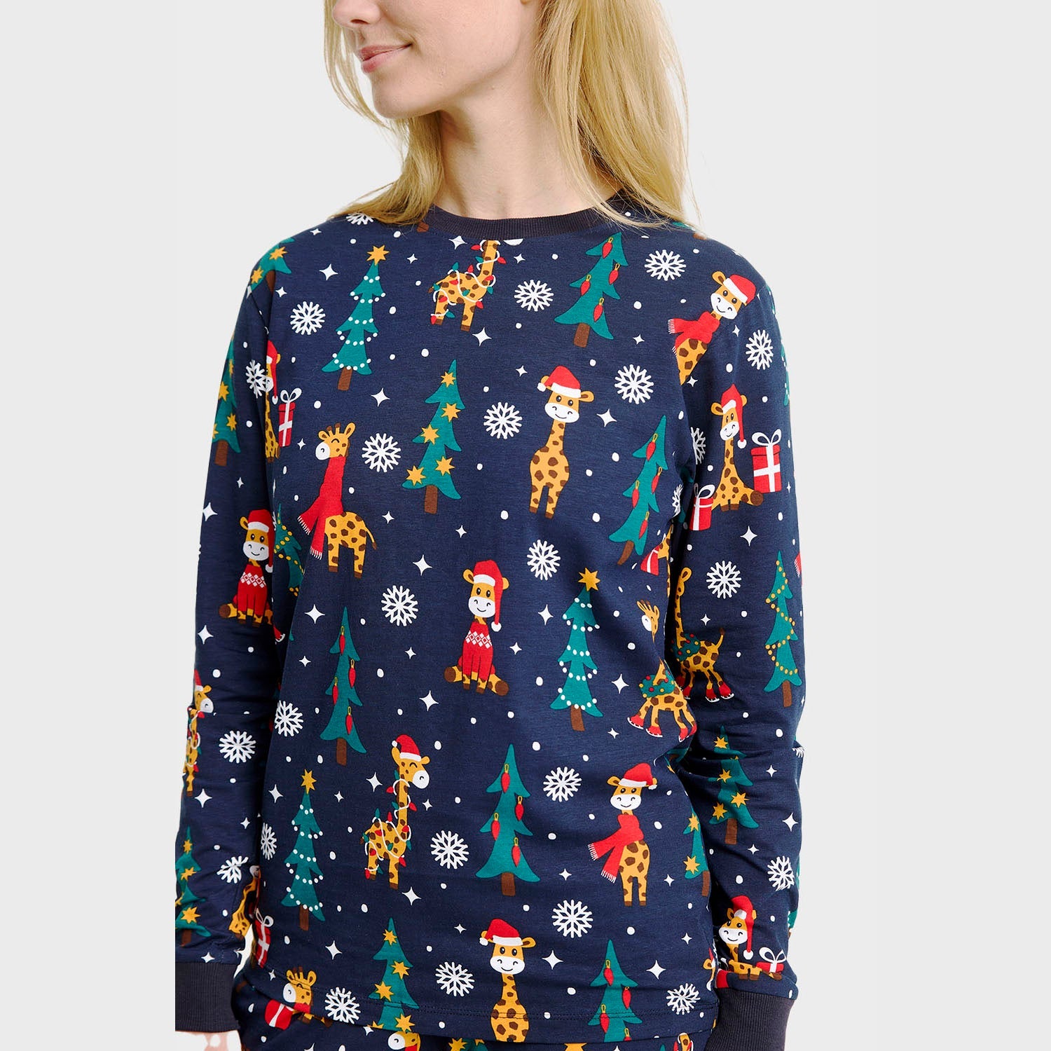 The Giraffe Christmas Pyjamas β Women